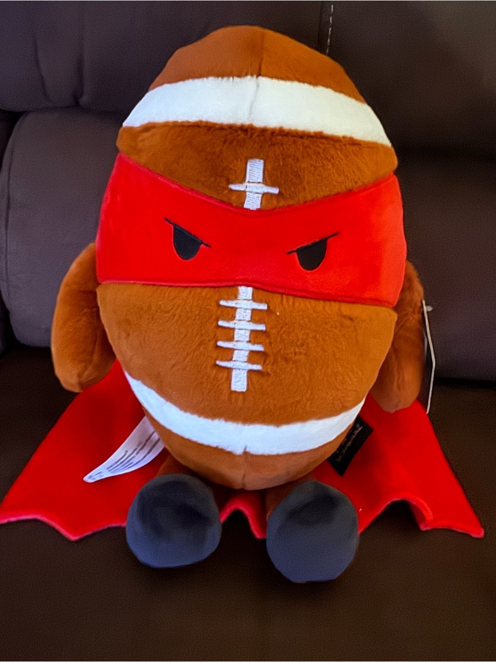 FAO Schwarz Heroes of The Game Ninja Football Soft Stuffed Plush Toy